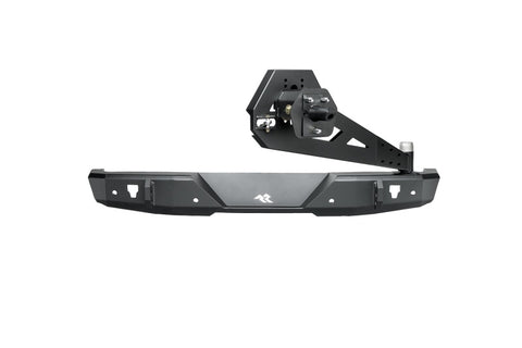 Rugged Ridge 18-22 Jeep Wrangler (JL) Rubicon/Spt 2dr HD Rear Bumper w/Swing Out Tire Carrier - Blk - 11540.39