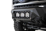Addictive Desert Designs 17-20 Ford Super Duty Bomber Front Bumper w/ Mounts For 3 Baja Designs LP6s - F160014100103