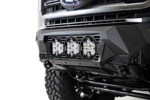 Addictive Desert Designs 17-20 Ford Super Duty Bomber Front Bumper w/ Mounts For 3 Baja Designs LP6s - F160014100103