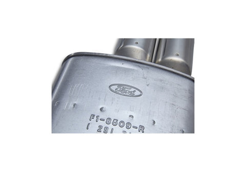 Ford Racing 2013-2014 Mustang GT Axle Back QUAD TIP Mufflers with Rear Lower VALENCE - M-5230-MSVTCD