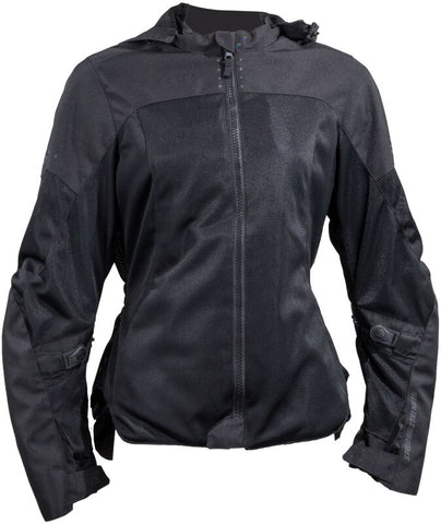 Speed and Strength Starstruck Mesh Jacket Black Womens - Small - 609913