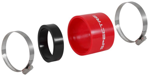 Spectre Coupler 3in. (PVC) w/Insert - Red - 8772