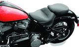 Mustang 11-13 Harley Blackline, 12-17 Slim,Slim S Wide Touring Solo Seat - Black - 76752