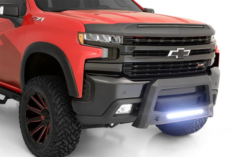 Lund 19-22 Chevrolet/GMC Silverado/Sierra 1500 Revolution Bull Bar - Black - 86521217