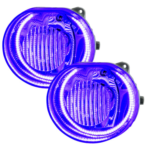 Oracle 02-04 Jeep Liberty LED Fog Light Halo Kit - UV/Purple - 1299-007