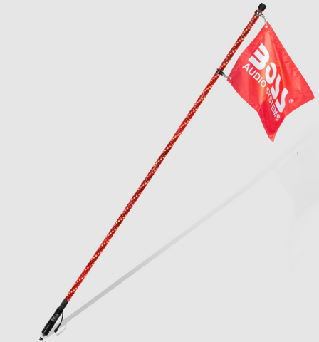 Boss Audio Systems ATV Whip Antenna/ 72 inch/ Multicolor/ IP67 Weatherproof - WP6