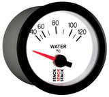 Autometer Stack 52mm 40-120 Deg C M10 Male Electric Water Temp Gauge - White - ST3257