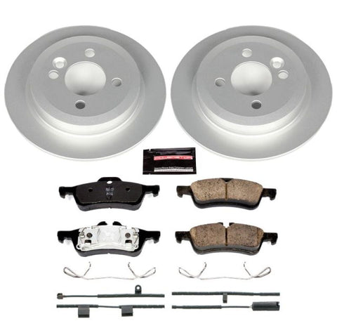 Power Stop 02-06 Mini Cooper Rear Z23 Evolution Sport Coated Brake Kit - CRK5726