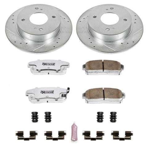 Power Stop 01-02 Infiniti G20 Rear Z26 Street Warrior Brake Kit - K741-26