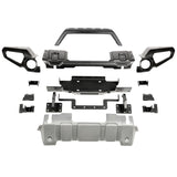 Rugged Ridge Venator Front Bumper W/Overrider & Winch Tray JL - 11549.41
