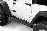 Rugged Ridge 4 1/4-In Oval Side Step Black 07-18 Jeep Wrangler JK - 11591.07
