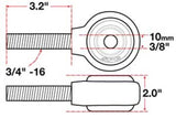 SPC Performance xAxis Rod End Ball Joint - 15731