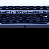 Putco 2020 Chevy Silverado HD - Grille Letters - Stainless Steel Chevrolet Letters - 55553GM