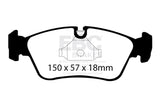 EBC 99-02 BMW Z3 2.5 Redstuff Front Brake Pads - DP31211C