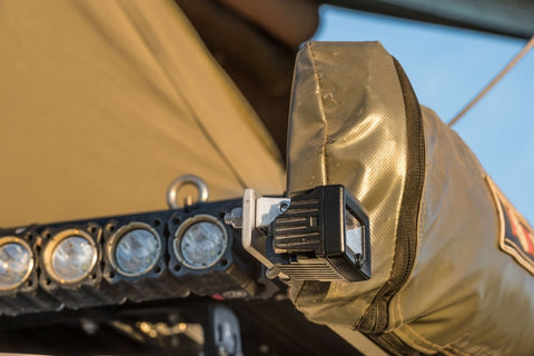 KC HiLiTES C-Series C2 LED 2in. Backup Area Flood Light 20w (Pair Pack System) - Black - 519