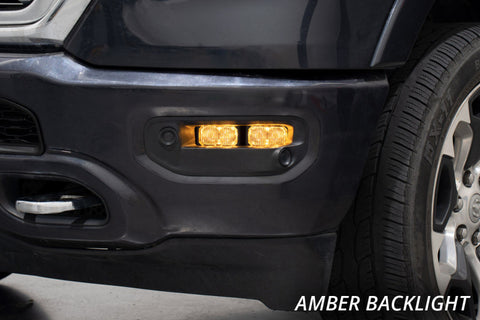 Diode Dynamics SSC2 LED Fog Pocket Kit for 2019-Present Ram - White Sport - DD7622