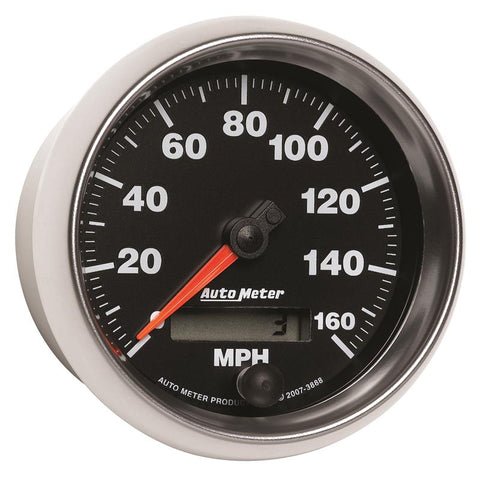 Autometer GS 3-3/8 inch 160 MPH In Dash Speedometer Gauge - 3888