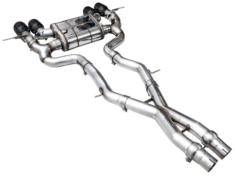 AWE Tuning 23-24 BMW G87 M2 SwitchPath Edition Exhaust - Diamond Black Tips - 3025-43487