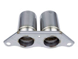 aFe Power Mach Force Xp 4in 304 SS Bolt-On Exhaust Tips Brushed 14-19 Porsche 911 GT3 3.8L/4.0L - 49C36435-H