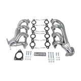 JBA 02-13 GM Truck 4.8L/5.3L LS Silver Ctd Cat4Ward Header - 1850S-2JS