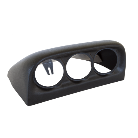 Autometer 98-02 Dodge Ram (exc 02 1500) Triple Dash Pod - Black - 15002