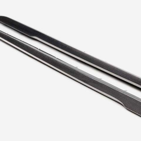 Anderson Composites 22-23 Cadillac CT5 Blackwing Type-ST Carbon Fiber Rocker Panel Extensions - AC-SS22CT5BW-ST