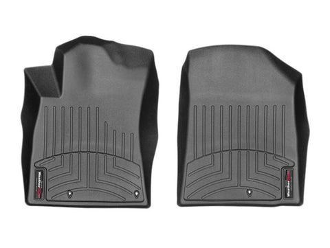 WeatherTech 2017+ Hyundai Ioniq Front FloorLiner - Black (Hybrid and Electric Models) - 4411151