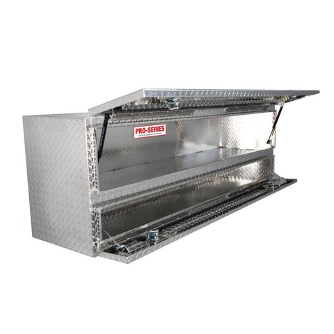 Westin/Brute High Cap 72in Stake Bed Contractor TopSider w/ Doors - Aluminum - 80-TB400-72