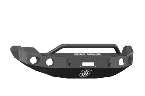 Road Armor 09-14 Ford F-150 Stealth Front Winch Bumper w/Pre-Runner Guard - Tex Blk - 66134B
