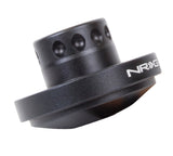 NRG Short Spline Adapter - Polaris RZR / Ranger (Secures w/OEM Lock Nut / Fits Quick Lock) - Black - SRK-RZRLH