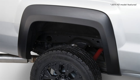 Bushwacker 14-18 GMC Sierra 1500 Extend-A-Fender Style Flares 2pc 69.3/78.8/97.8in Bed - Black - 40100-02