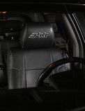 PRP 12-14 Ford Raptor Front Seat Covers (Pair) - Black w Silver Stitch - B068-06