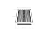 aFe Magnum FORCE Intake Replacement Air Filter w/ D2 Dura-Dry Media 6in F x 9in B x 7in T x 7in H - 21-90038V
