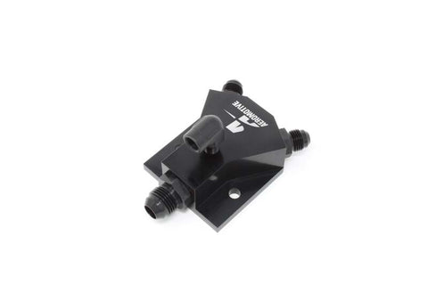 Aeromotive VaporWorx Y-Block Kit - (2) AN-06 ORB (1) AN-08 ORB (1) 1/8in NPT - 65607