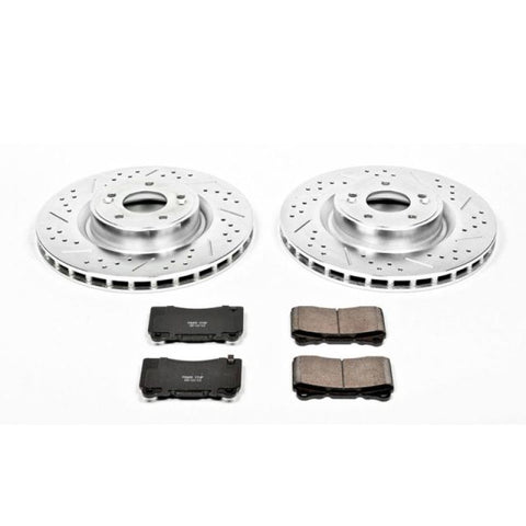 Power Stop 10-16 Hyundai Genesis Coupe Front Z23 Evolution Sport Brake Kit - K6166