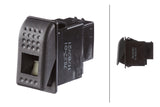 Hella Switch Rocker Spst W/ Loc Light - 007832011
