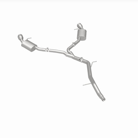 MagnaFlow 18-19 Audi A5 Dual Exit Polished Stainless CatBack Exhaust - 3in Main Piping Diameter - 19390