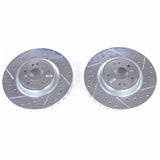 Power Stop 2018 Mercedes-Benz GLE350 Front Evolution Drilled & Slotted Rotors - Pair - EBR1660XPR