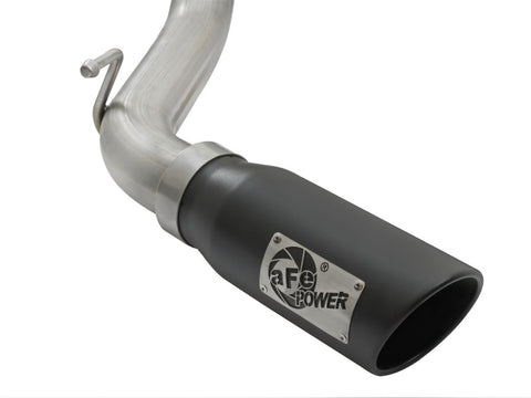 aFe MACHForce XP Cat-Back SS w/Black Tips 16 Toyota Tacoma V6-3.5L - 49-46026-B