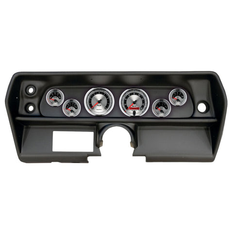 Autometer 1968 Chevrolet Nova Direct Fit Gauge Panel 3-3/8in x2 / 2-1/16in x4 - American Muscle - 2905-01