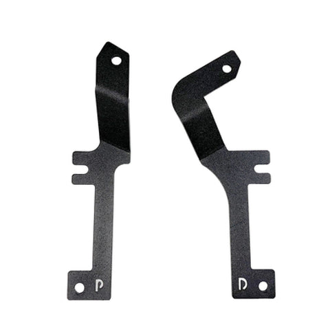 Go Rhino 19-21 Chevrolet Silverado 1500 XE Hood Hinge Cube Light Mount - 732240T