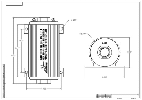 Aeromotive Marine 1000HP Fuel Pump - 11108