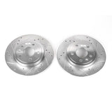 Power Stop 05-09 Audi A4 Rear Evolution Drilled & Slotted Rotors - Pair - EBR1006XPR