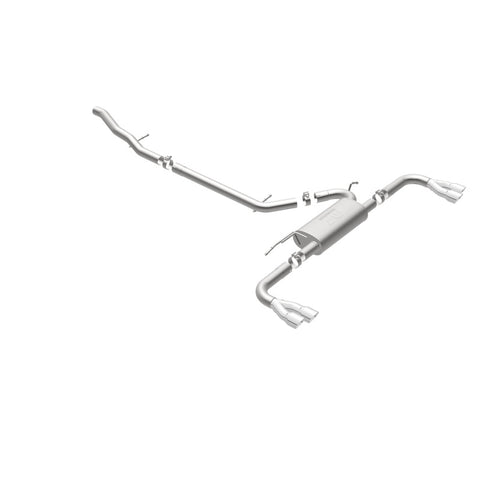 MagnaFlow 15-17 GMC Terrain V6 3.6L 409SS Cat-Back Exhaust Quad Split Rear with 3in Polished Tips - 19114
