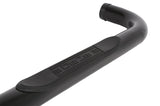 Dee Zee 14-19 Chevrolet Silverado Tubes - 3In Round Black Steel CrewCab - DZ372531