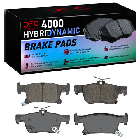 DFC 16-20 Buick Envision Rear 4000 Hybridynamic Brake Pads - 4000-1923-00
