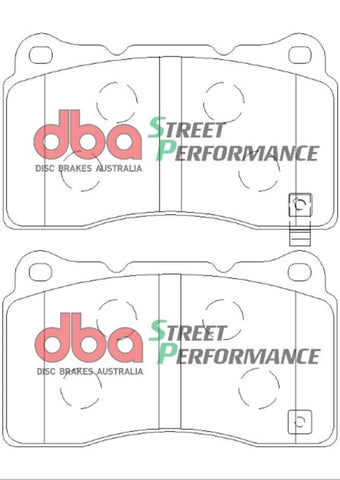 DBA 13-15 Cadillac XTS SD610 Front Brake Pads - DB1678SD