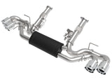 aFe MACH Force-Xp 2-1/2in 304SS Cat-Back 2020 Chevy Corvette (C8) 6.2L - Polished Tip - 49-34127-P