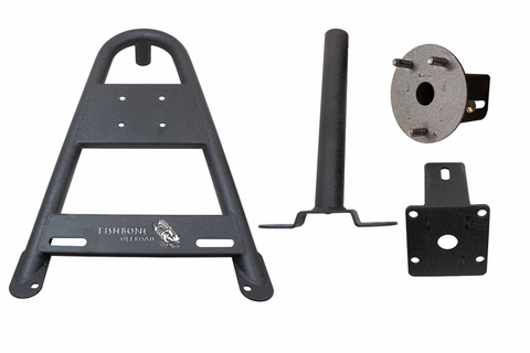 Fishbone Offroad 2020+ Jeep Gladiator JT In-Bed Tire Carrier - FB21213