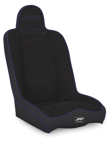 PRP Daily Driver High Back Suspension Seat- Black/Purple Tweed - A140110-50-M